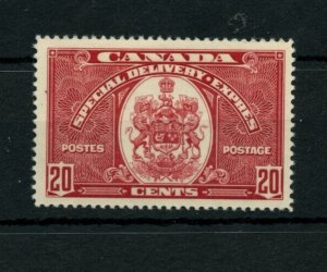 ? #E8 Special Delivery VF MH, nice Cat $50 Canada mint stamp