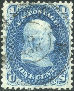 #63b VF USED GEM CV $400.00+ BP2199