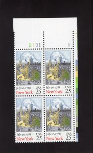 2346 New York, MNH UR-PB/4