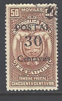 Ecuador Sc # 416a used (DT)