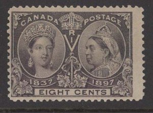 Canada # 56 Diamond Jubilee  1897   8-cent   (1)   Mint NH