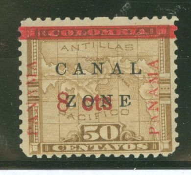 Canal Zone #19 Unused