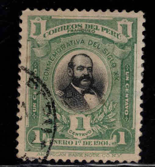Peru  Scott 161 Used  1901 stamp