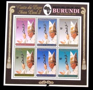 BURUNDI - SCOTT# 660a - MNH - CAT VAL $30.00