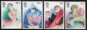 Great Britain #987-90 MNH Set - Performing Arts