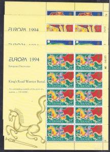 Guernsey Scott 526-529 Mint NH mini-sheet (1994 Europa)