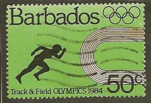 Barbados  Scott  623    Olympics   Used