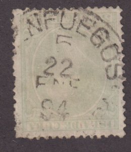 Cuba 144 King Alfonso XIII 1890