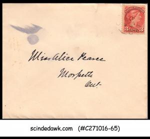 CANADA - 1897 envelope with QV STAMP - USED