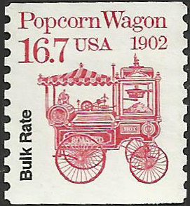 # 2261 USED 1902 POPCORN WAGON