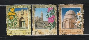 Ghana 1891-1893 MNH Buildings