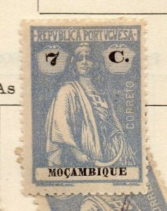 Mazambique 1921 Early Issue Fine Mint Hinged 7c. NW-192837