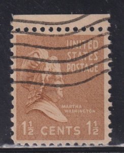 United States 805 Martha Washington 1938