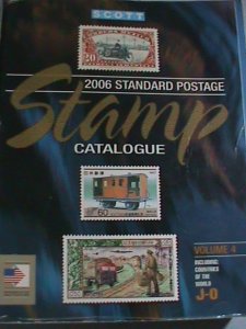 ​SCOTT STAMP CATALOG 2006-VOLUME 4-COMPLETE COUNTRIES OF FROM J TO O
