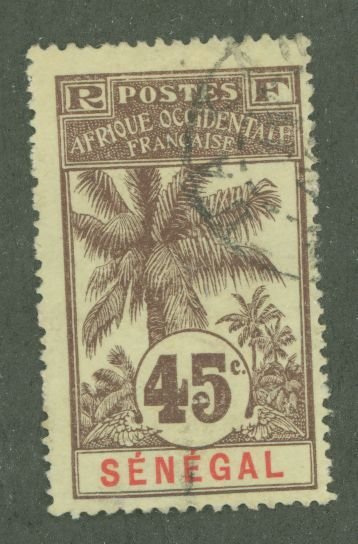 Senegal #67A Used Single