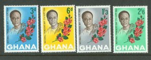 Ghana # 175-78 Founders Day (4)  Mint NH