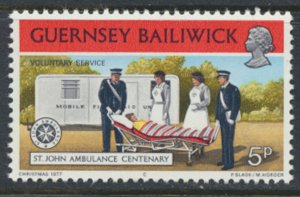 Guernsey SG 157  SC# 153  St John Ambulance Mint Never Hinged see scan 