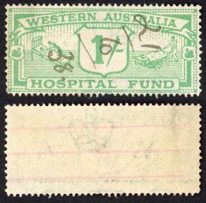 Western Australia 1/- Emerald Hospital Fund BF9