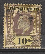 #98 Straits Settlements Used