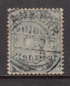 Zanzibar #12 Very Fine Used With Lovely Cancel