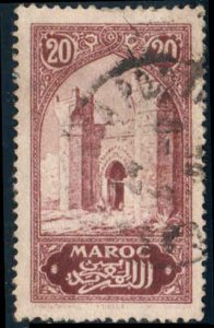 French Morocco  #61  Used CV $2.40