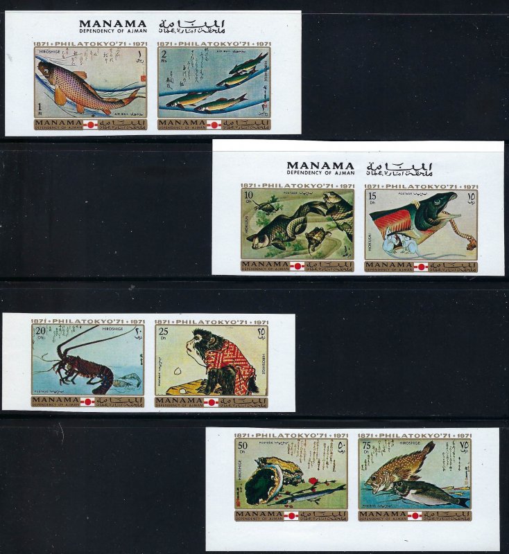 MAMAMA Mi BK 456B-63B MNH   SCV $8.00 BIN $4.50  MARINE LIFE