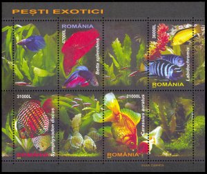 Romania 2005 FISH Scott #4714a Mint Never Hinged