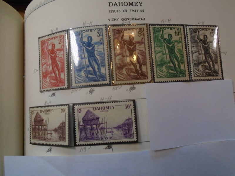 Dahomey  # 113-19  MH