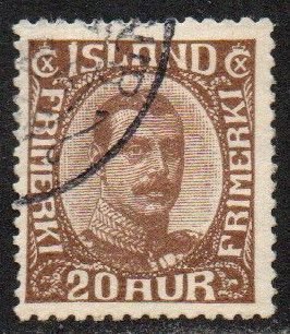 Iceland Sc #119 Used