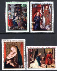 Dahomey C109-C112 Christmas MNH VF