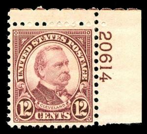 momen: US Stamps #693 Mint OG NH XF