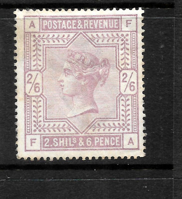 GREAT BRITAIN  1883-84  2/6  LILAC    QV   MH   SG 178