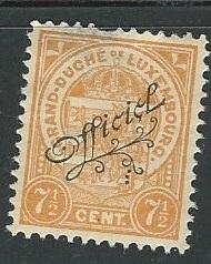 Luxembourg // Scott # O86 - MH