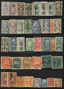 MEXICO REVENUE Collection ( 100 + Stamps )