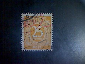 Germany, Scott #546, used (o), 1946, Allied Government, 25pf,  orange yellow