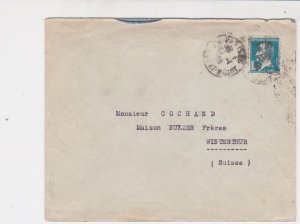France 1926 Paris Cancel to Switzerland Pasteur Stamps Cover  Ref 29761