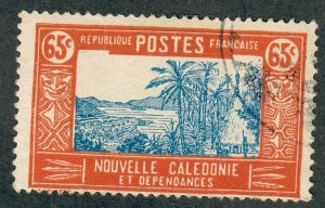 New Caledonia #151 used single