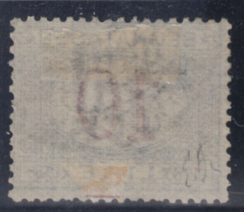 Italy Eritrea Tax n.11 cv 1300$ SIGNED E.DIENA used