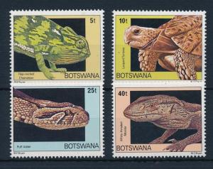 [32361] Botswana 1980 Reptiles Tortoise Chameleon MNH