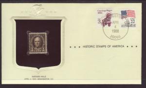 US Nathan Hale Historic Stamp Cover BIN