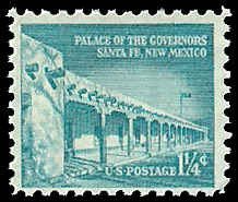 PCBstamps   US #1031A .0125c Palace of the Governors, MNH, (29)