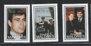 Maldive Islands mnh sc 1181-1183