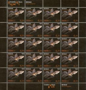 Croatia 2017 MNH Croatian Fauna Bats 3x 10v M/S Wild Animals Bat Stamps