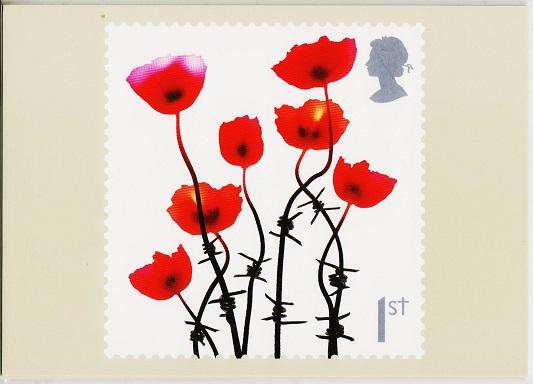 Great Britain. 2008 Lest we Forget. PHQ Cards(6) Unused