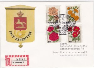 Germany Hanover 1983   Bahnpost railway stamps cover ref r20137