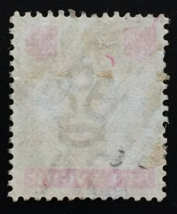 Malaya 1896 Selangor Tiger 25c Used SG#58 M2193