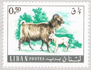 Lebanon 453 Unused Goats 1968 (BP61203)