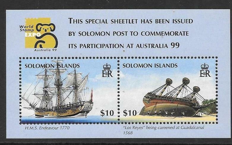 SOLOMON ISLANDS SGMS923 1999 AUSTRALIA 99 MNH 