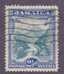 Jamaica # 107, Scene Near Castleton, Used, 1/3 Cat.