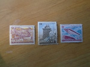 Czechoslovakia  #   836-38   used